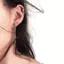 AqToCna Unisex Thép Không Gỉ Thánh Giá Bông Tai Nữ Gothic Ro Phong Cách Món Quà Trang Sức AqToCna