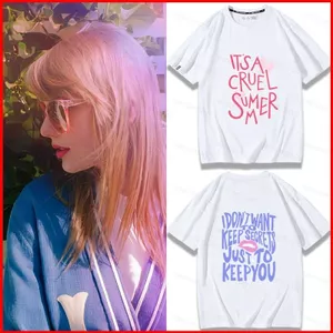 Áo thun ngắn tay mùa hè Taylor Swift Cruel