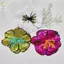 Hoa Hồng Đính, Kim Sa Lấp Lánh Nhiều Màu Sắc Hạt Handmade May Trên Miếng Dán, Thời Trang Kích Thước Lớn Một Lớp DIY Sửa Chữa Lỗ Đính Chất Liệu Phụ Trợ