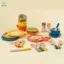 Tiệc trà Bộ đồ chơi nhà bếp Đồ chơi giáo dục sớm Mô hình cảnh thu nhỏ Montessori