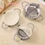 Máy làm bánh bao bằng thép không gỉ Khuôn làm bánh bao Ravioli Maker Press Pie Making Press Wrapper Pastry Maker Phụ kiện nhà bếp