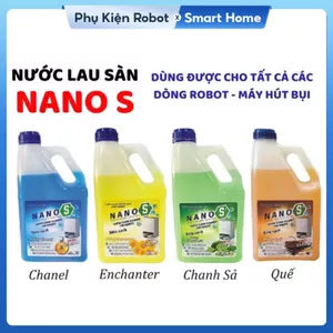 Nước lau cho Robot hút bụi Nano S 2 Lít - Hương thơm tự nhiên, an toàn cho da