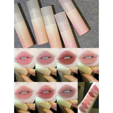 son bóng chính hãng son bóng lì lâu trôi Juduo Mirror Bubble Mart Sữa Bùn Son Bóng