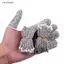 Ziyulinyuk 10 Cái Ngón Tay Cots Bảo Vệ Ngón Tay Cái Chống Cắt Đầu Ngón Tay Tay Linh Hoạt Bảo Vệ Ngón Tay Cots DIY Work VN