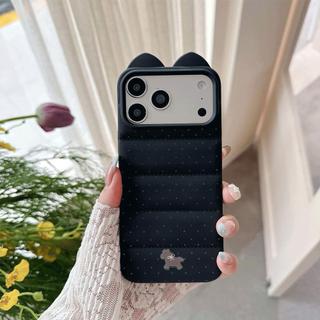 Điểm sóng xám nhạt Trường hợp iPhone 16promax phù hợp 1715Plus Mới 14/11/12/13 Stereo