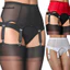 MIC _ Perspective Thắt lưng nữ Garter có thể điều chỉnh sáu kẹp Garter Leg Harness Phụ kiện cho tuần trăng mật