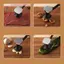 Steak Hammer Mallet Máy làm mềm thịt hợp kim kẽm hai mặt Thịt Pounder Tối đa hóa hương vị thực phẩm Búa thịt Bít tết Nấu thịt