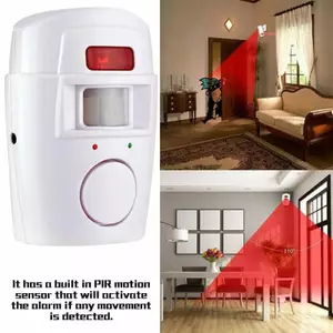 Máy dò an ninh báo động cảm biến chuyển động không dây VFZ Hệ thống cảnh báo ngoài trời trong nhà Louislifecool
