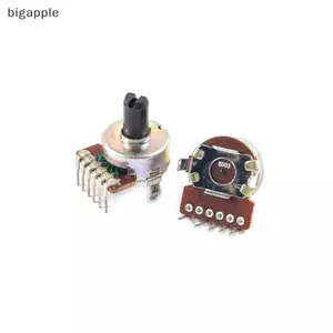 Bigapple 2 Chiếc 161 Trục Bán Mắt B503 50K 6Pin Điện Áp Công Tắc Cho Bộ Khuếch Đại Công Suất RDG