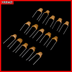 Bộ phân loại tụ điện gốm YRBWD 450 CÁI, Tụ điện gốm nhiều lớp giá trị 10pF-100nF 15, bền có hộp Thiết kế mạch tụ gốm nhiều lớp nguyên khối 50V