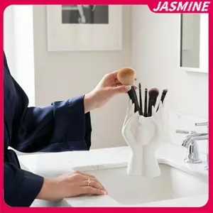 JASMINE 1 CÁI ​Vinyl Hình Lưu Trữ Người Sáng Tạo Cơ Thể Nghệ Thuật Tạo Kiểu Văn Phòng Người Tổ Chức Đa Năng Trang Điểm Cọ JASMINE