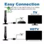 Đầu thu ăng-ten TV kỹ thuật số 1080P có tín hiệu cao HDTV trong nhà trên không để giải trí căn hộ [mới]