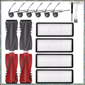 16 Bộ Phận Thay Thế Cho Qrevo Curve / P20 Pro Robot Hút Bụi Phần Bàn Chải Bên Chính Bộ Lọc HEPA