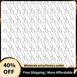 80 Chiếc Rèm Tắm Trang Trí Móc Hình Chữ S Rèm Trần Không Gỉ Theo Dõi