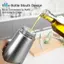 Bộ phân phối dầu ô liu và giấm, 2 gói hộp đựng dầu ô liu với chai thủy tinh thanh lịch và thiết kế nhỏ giọt miễn phí