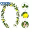 <cosyh>Artificial Lemon Vine Realistic Lemon Flowers For Home Decor Indoor Decoration