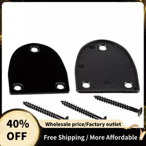 Đĩa cổ đàn guitar 3 lỗ có miếng đệm & ốc vít gắn cho bộ phận thay thế đàn guitar điện