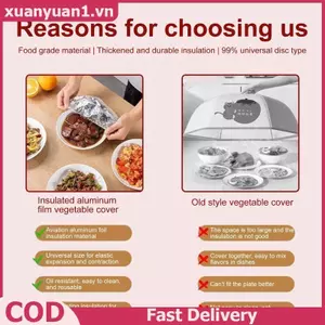XUAN Lá Nhôm Bảo Quản Nhiệt Thực Phẩm 6H Giữ 30 Bộ Dùng Một Lần Cho Cắm Trại Ngoài Trời Takeaway Phục Vụ VN