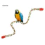 Pet Bird Vẹt Parakeet Cotton Dây Cuộn Dây Lồng Trang Trí Đứng Cá Rô Nhai Đồ Chơi