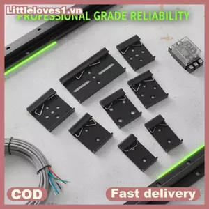 Littleloves1 25MM 35MM 45MM Kim Loại DIN Rail Kẹp Cố Định Kẹp Rơle Gắn Bule Đơn Giản Cố Định Ra Có Lỗ Gắn VN