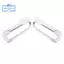 Dành Cho 3008 5008 Allure 2017 - 2019 Ống Xả Đuôi ABS Phía Sau Ống Xả Giảm Thanh Cuối Ống Trang Trí Viền