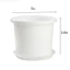 {WELV}Resin Flower Pots Reinforced Base Structure For Nordic Home Decoration