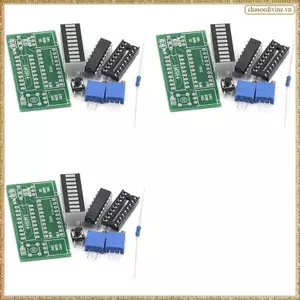 3X LM3914 10 Đoạn 3.7V Lithium 12V Mô-đun chỉ báo dung lượng pin Máy kiểm tra mức công suất Màn hình LED Bộ dụng cụ DIY