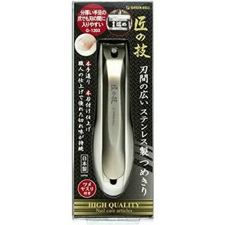 Craftsman’s stainless steel nail clippers: G-1201 (L), G-1203 (Wide), G-1200 (S).