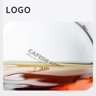 Volcano Ly thủy tinh uống trà cà phê 360ml Cafede Kona