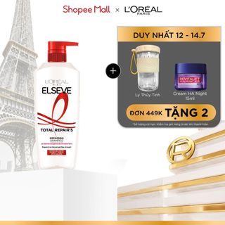 Dầu Gội Giúp Phục Hồi Tóc Hư Tổn L'oreal Paris Elseve Total 5 Filler Repairing 280ml/620ml