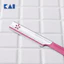 Set 5 dao cạo lông mày lông mặt KAI BEAUTY M BTM 5F1 thân kim loại màu hồng có nắp nhựa bảo vệ