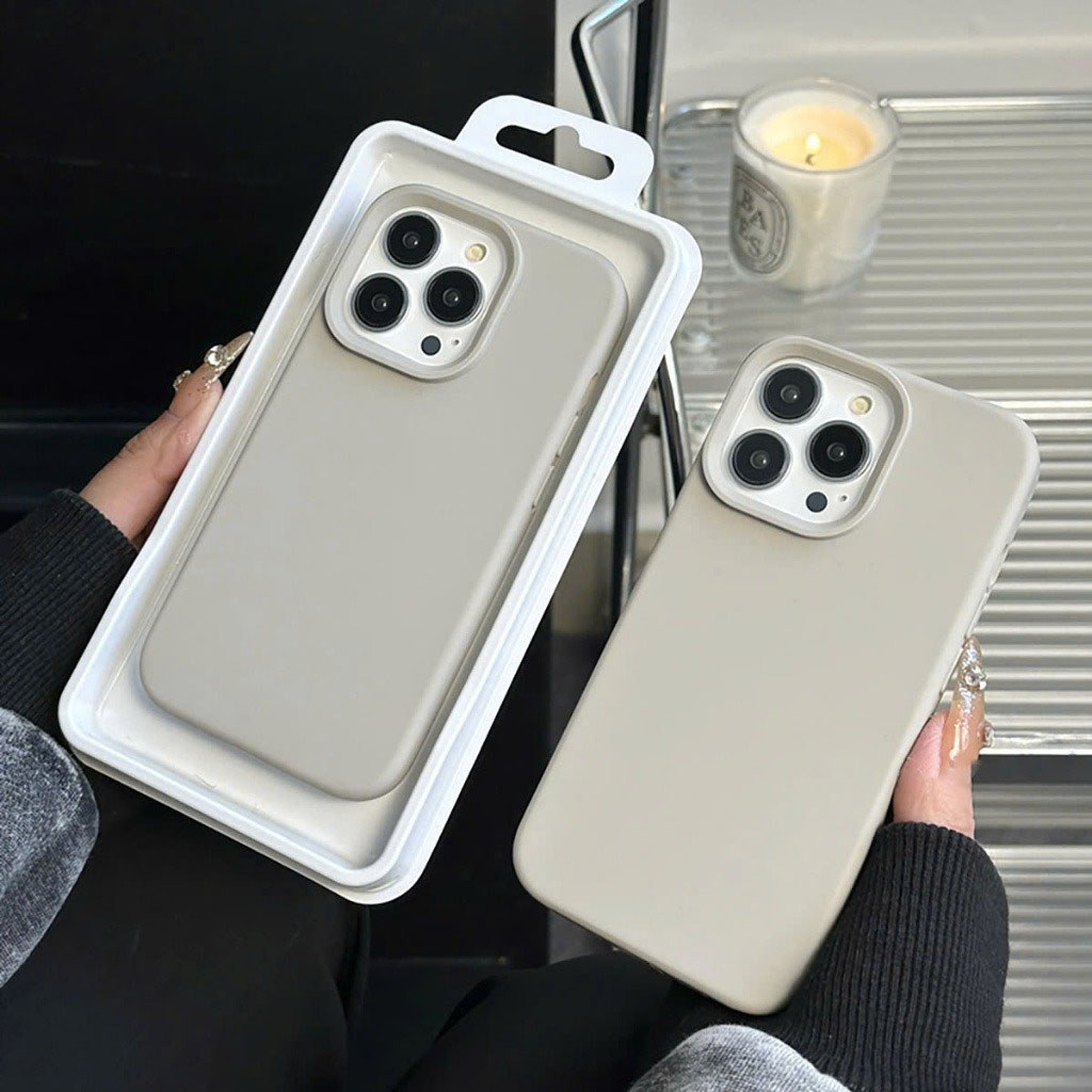 Ốp Lưng iPhone TPU Chống Bẩn Lót Nhung, Bảo Vệ Camera - iP 7/8/X/XS/XR/11/12/13/14/15/16/17/18/Plus/Pro/Max/Air