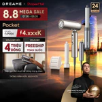 Dreame Pocket AHD51 Máy sấy tóc ion âm | thiết kế gấp gọn | tích hợp 2 đầu tạo kiểu tóc | BH 24 tháng — ảnh 1
