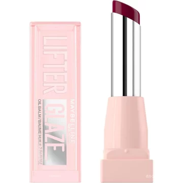 LifterGlaze LifterGlaze Oily Lipstick, Chứa Axit Hyaluronic và Dầu dưỡng ẩm Hỗn hợp Thành phần, Có 24 giờ Làm dịu, Hiệu ứng bóng dưỡng ẩm, Assai Gloss (Màu anh đào trong suốt) TEEJ