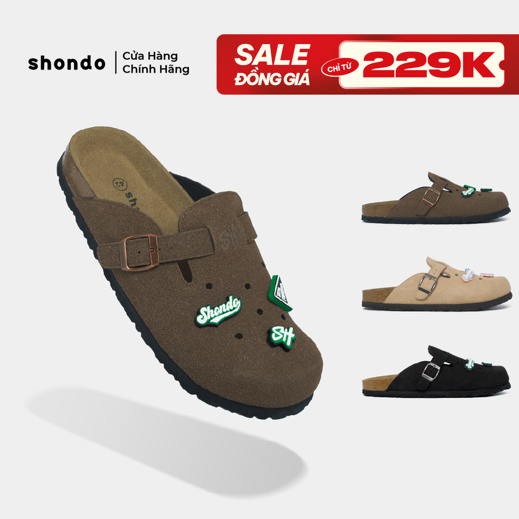 Dép sục Mulezi Shondo gắn charm