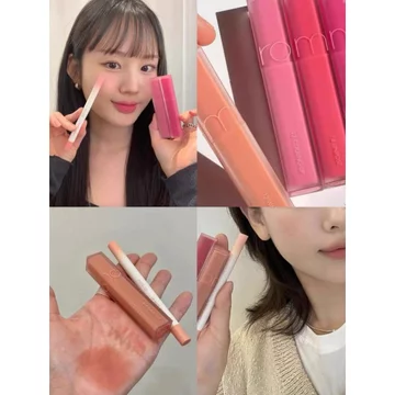 son romand gloss son romand sanrio Lạnh Ấm Màu Sắc Phù Hợp Với Hàn Quốc Romand Mist Gummy Lip Gloss Matte Lâu Dài Matte Minsco Deep Lip Base