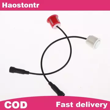 Haostontr Cảm biến đỗ xe ô tô 18.8mm Đảo chiều-Radar Đầu dò Cáp nâng cấp đỗ xe lùi Cảm biến chống nước Âm thanh PH