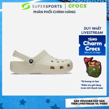 Giày Clog Unisex Crocs Classic - Be - 10001-2Y2 LS100 B000