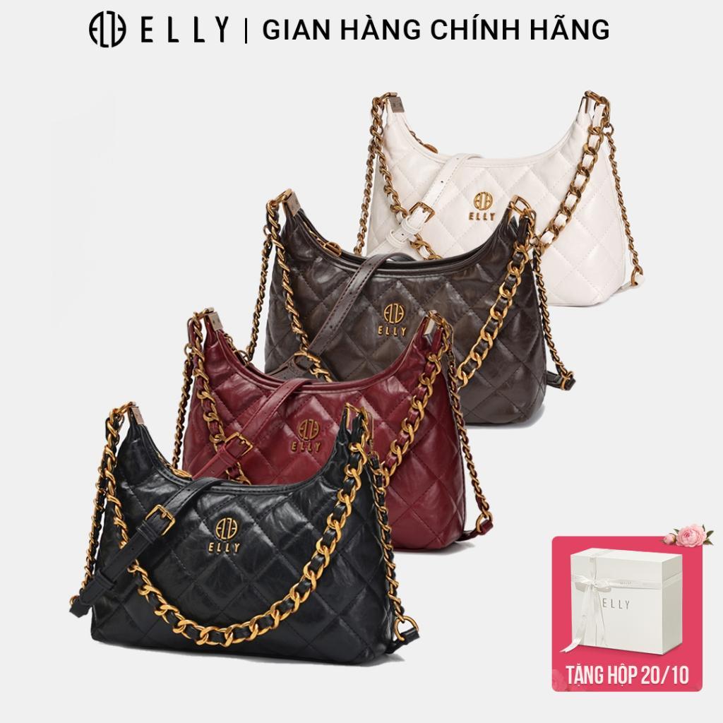 [Tặng hộp 20.10] Túi xách nữ ELLY EL382 túi đeo chéo đeo vai xách tay thời trang cao cấp công sở