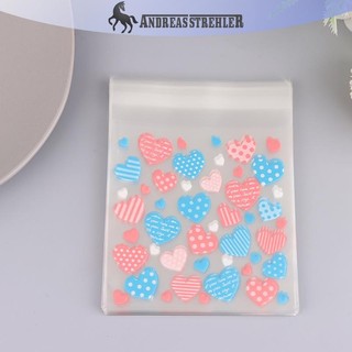 Onetimingfine 50 Cái Trong Suốt Ngôi Sao Nhựa Trang Sức Tự Dính Túi Đựng Thẻ Kẹo Ảnh Hoạt Hình Lưu Trữ Quà Tặng Gói Túi VN