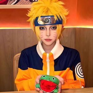 Trang phục cosplay Naruto Uzumaki, đầy đủ đạo cụ, phù hợp sân khấu và biểu diễn
