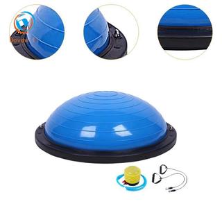 Bóng tập cân bằng thương hiệu Dovewill, bóng bán nguyệt cho luyện tập, kèm theo dây kháng lực và bộ bơm hơi,Bóng tập thể dục YOGA