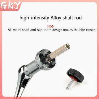 Máy Câu GKY 500-7000 Tay Cầm Thay Thế Tay Cầm Kim Loại Hợp Kim Nhôm Có Thể Gập Lại Nhiều Màu Tay Cầm GKY