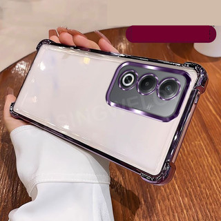 Ốp Lưng Cho Oppo A3 Pro A3 A3X A5i A40 A40M 4G 5G 2025 Ốp Lưng Chống Sốc Trong Suốt Silicon Túi Khí Bốn Góc Vỏ Điện Thoại Chống Sốc