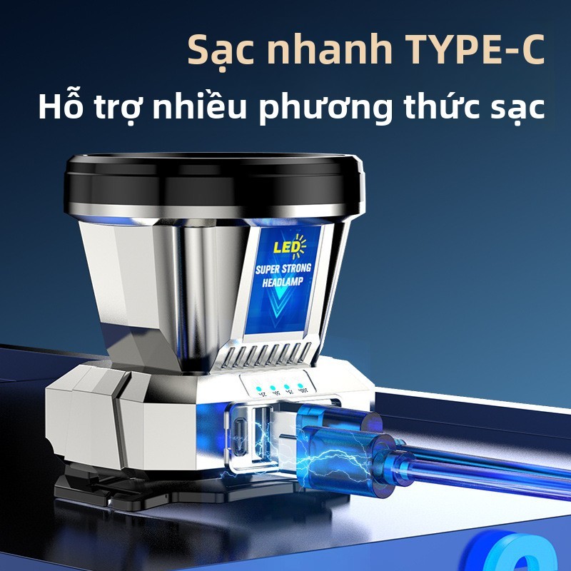 Đèn Pha D1OK siêu sáng cho câu cá ban đêm