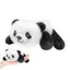 Đồ chơi sang trọng gấu trúc và gấu trúc dễ thương có tư thế nằm xuống Gối thân thiện với da dễ thương Hình có thể được sử dụng làm trang trí ghế sofa phòng ngủ sonlekvn