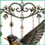 Chuông gió Robin cho bên ngoài Robin Windchimes Sân trang trí Chuông gió ngoài trời cho sân vườn bên ngoài hiên hiên hiên jiwvn