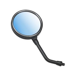 Kijima Z2 Motorcycle Mirror - 10mm Bolt, Chrome, Left/Right Compatible, Single Unit