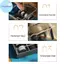 Hộp đựng máy ảnh cầm tay Pufangbliss có tầm nhìn rõ ràng Dễ dàng mang theo Chống ẩm và sắp xếp cho nhiếp ảnh gia VN