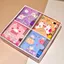 Kitty Khóa Cuộn Dây Notebook Hoạt Hình Dễ Thương A7 Rời Lá Notebook Notepad Học Sinh Tiểu Học Học Văn Phòng Phẩm U8YK
